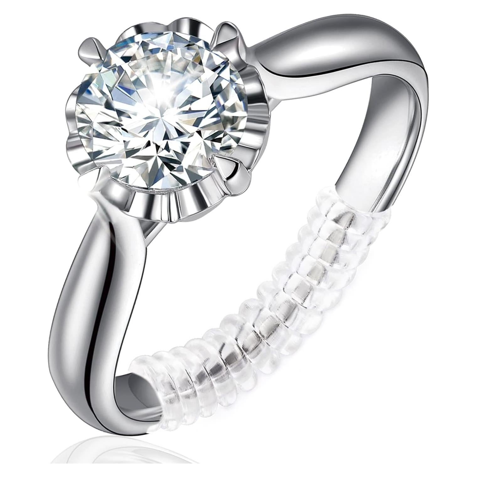 Ajustador de Tamaño de Anillo Ottemax - 12 Piezas, 4 Tamaños