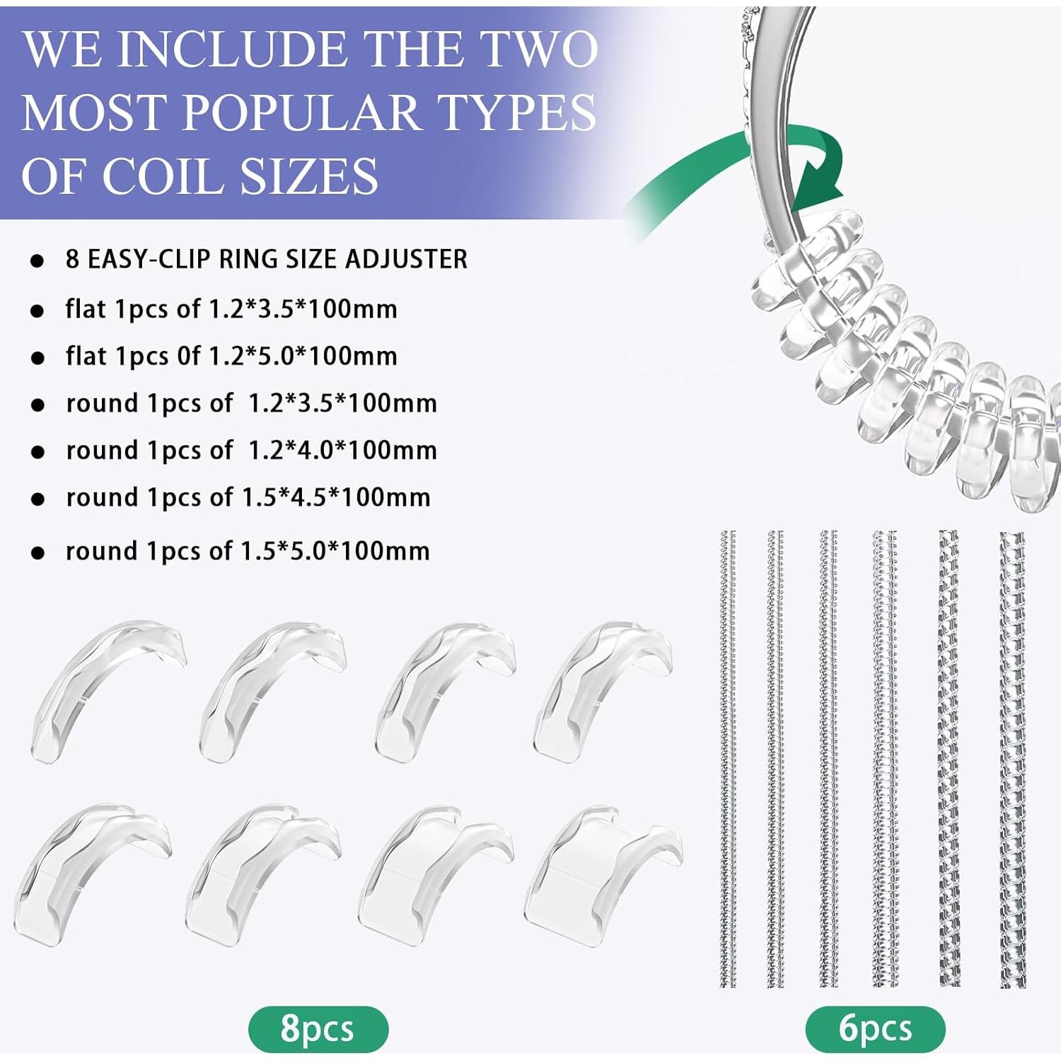 Ajustadores de Anillos Xixter - 14 Estilos, Tamaño 0.5-1