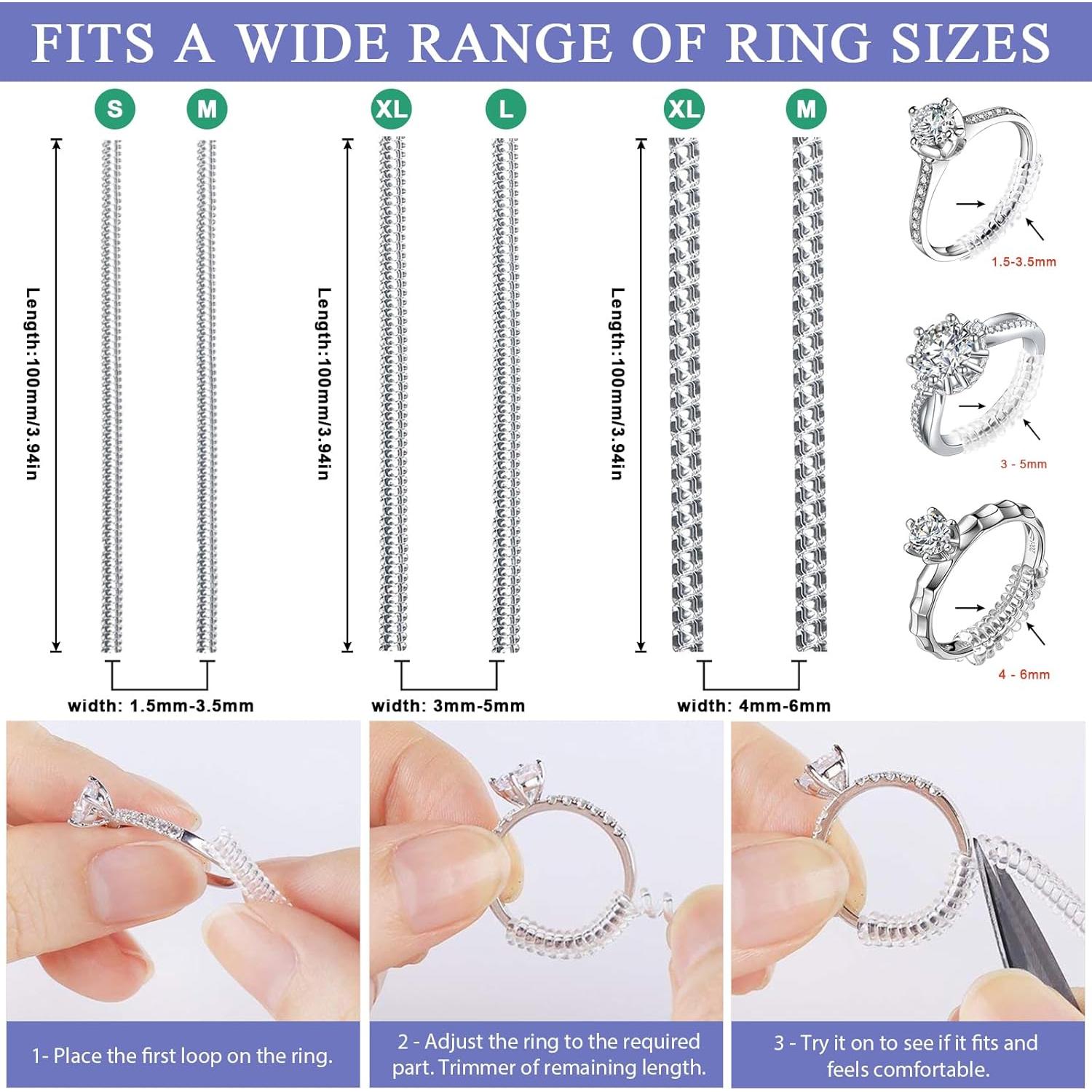 Ajustadores de Anillos Xixter - 14 Estilos, Tamaño 0.5-1