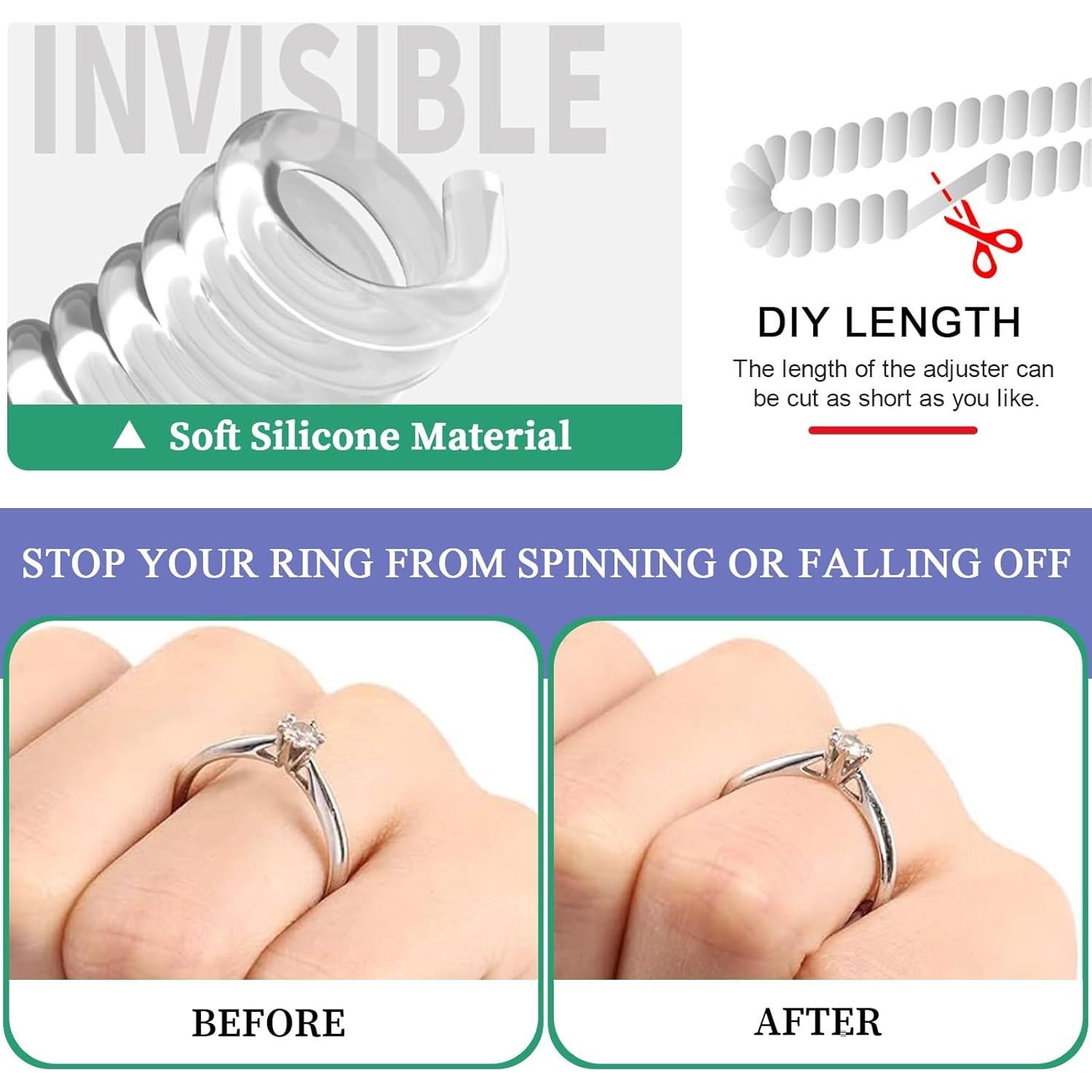 Ajustadores de Anillos Xixter - 14 Estilos, Tamaño 0.5-1