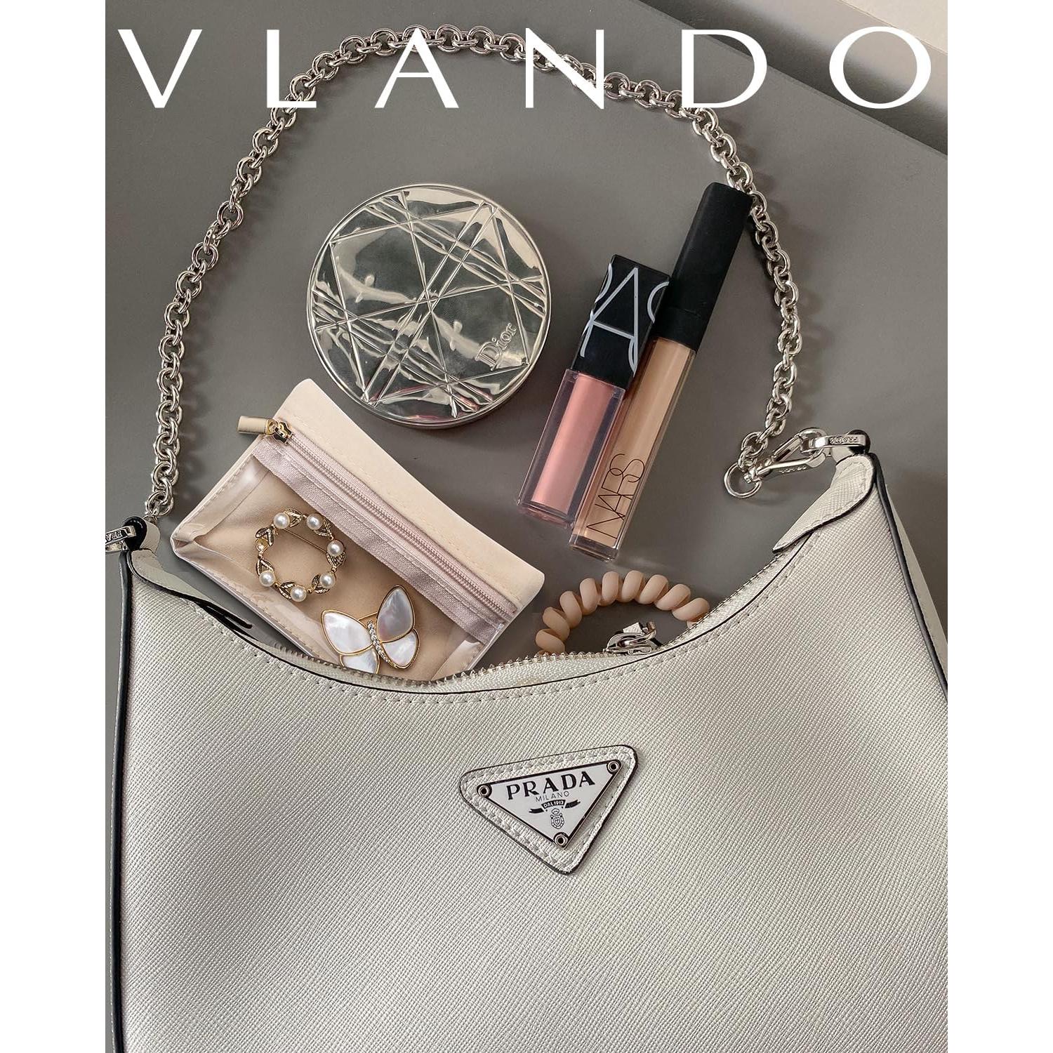 Organizador de Joyería de Viaje Vlando 6 Piezas Terciopelo