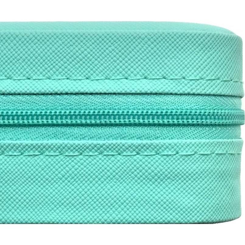 Estuche de Joyería de Viaje TRODANCE Azul 10x10x5 cm