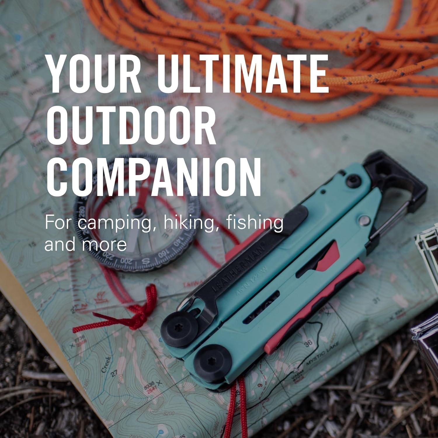 Multi-herramienta LEATHERMAN Signal 19 en 1 para Camping