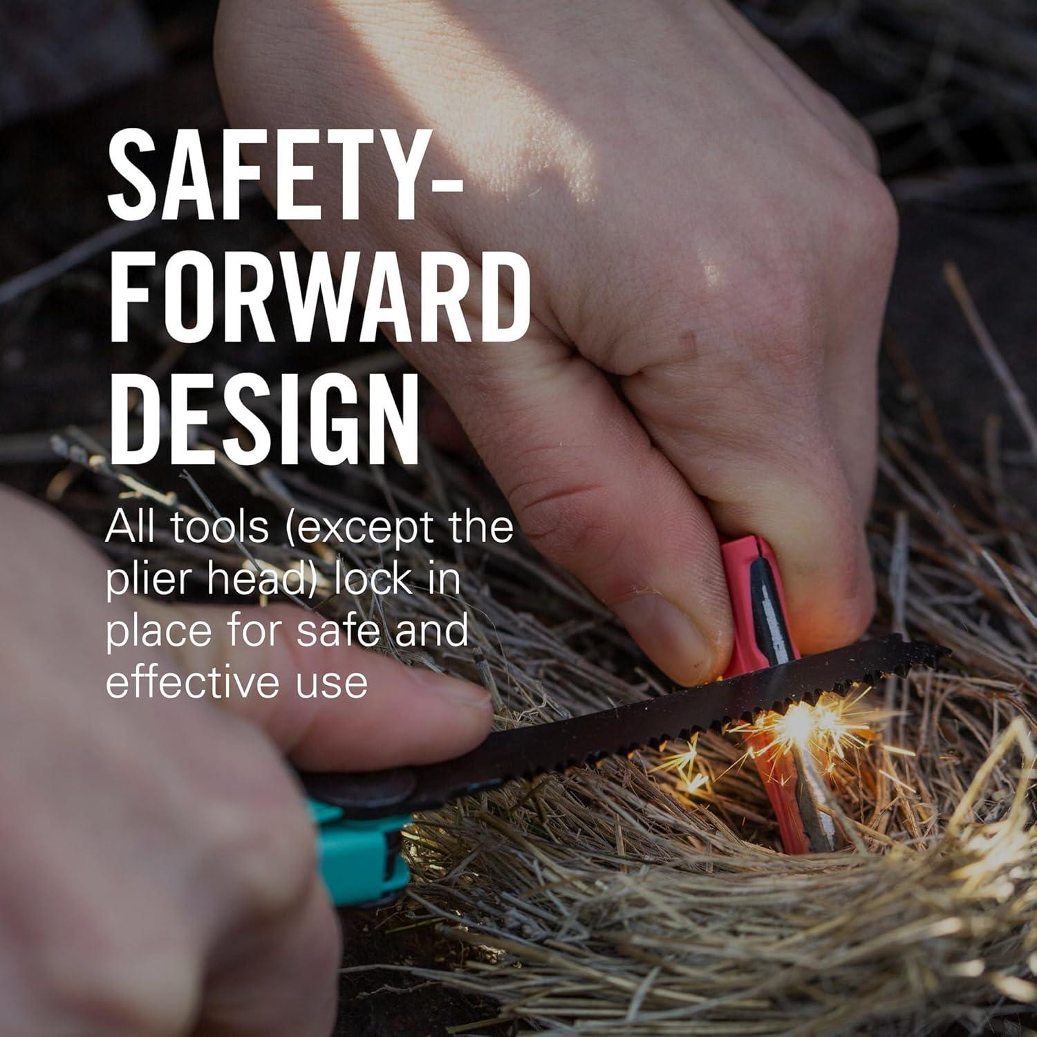 Multi-herramienta LEATHERMAN Signal 19 en 1 para Camping