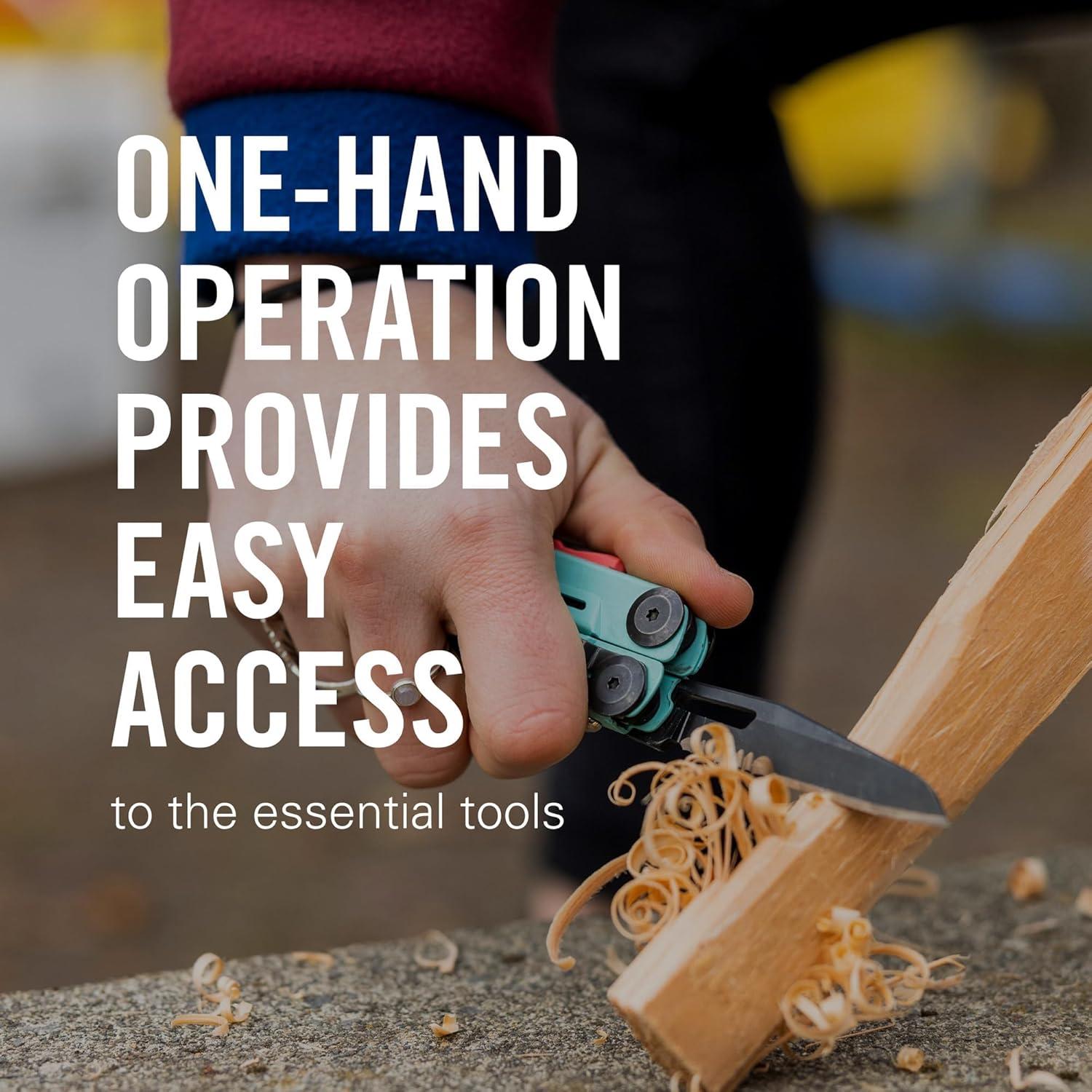 Multi-herramienta LEATHERMAN Signal 19 en 1 para Camping