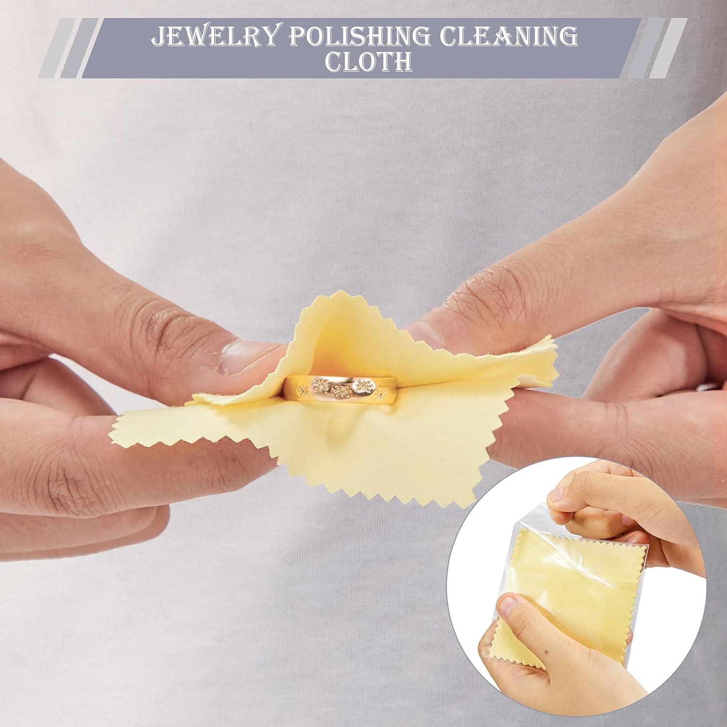 Paños de Pulido Moukeren 150 Pcs Microfibra 8x8 cm