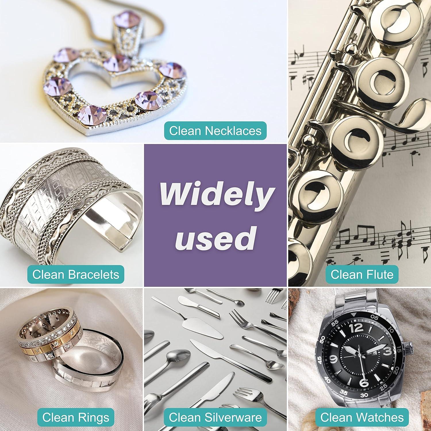 Paños de Limpieza de Joyería CATIFLIN 3 Piezas 30.5x25.4cm