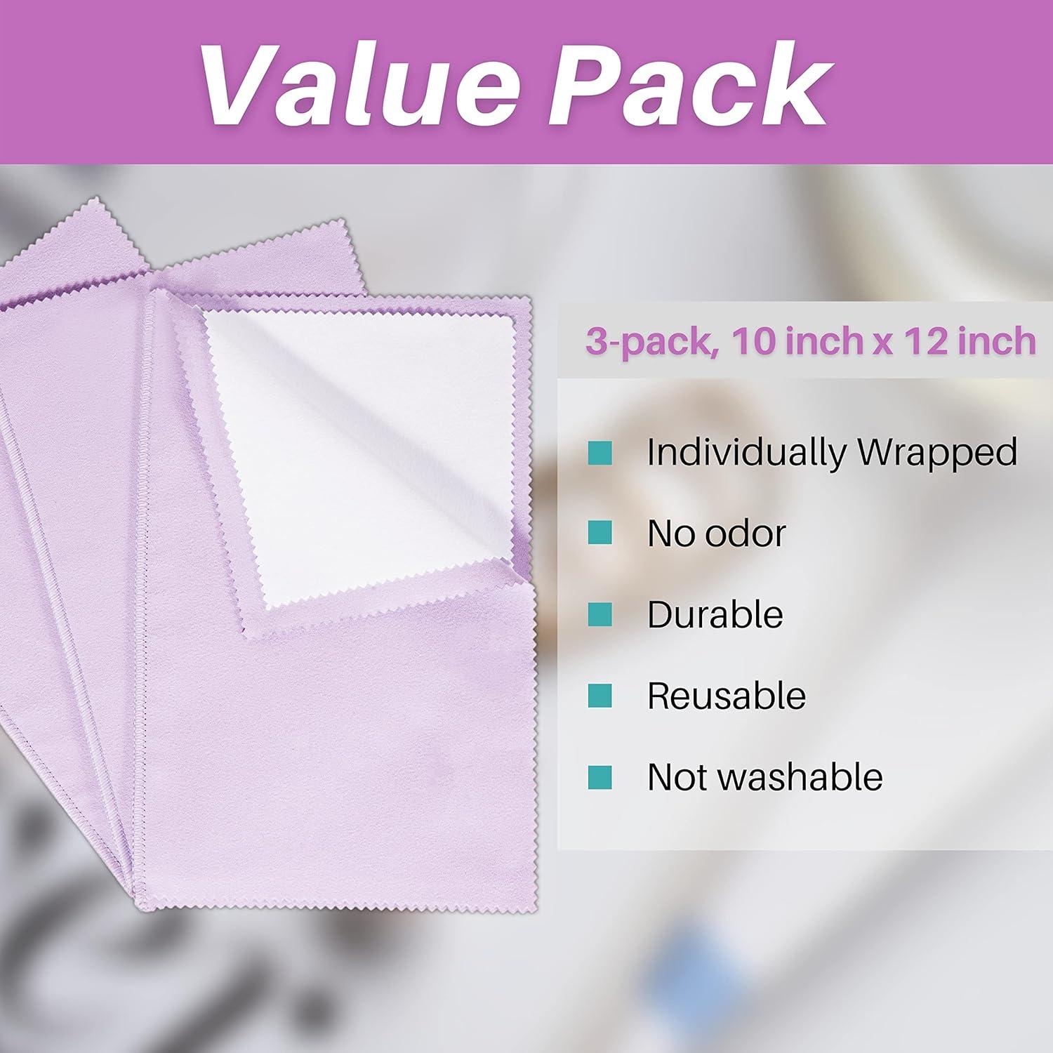 Paños de Limpieza de Joyería CATIFLIN 3 Piezas 30.5x25.4cm