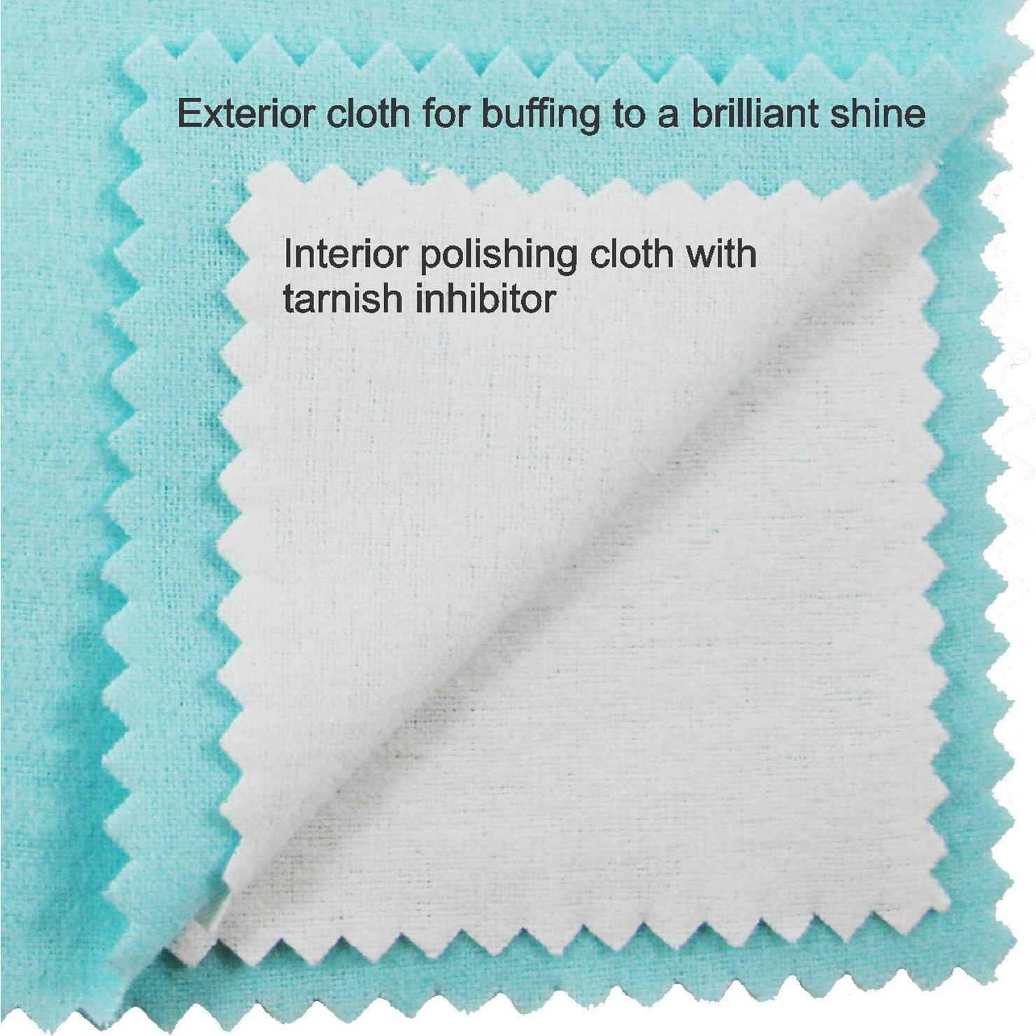 Paño de Cuidado de Joyería Blitz 2 Paquetes 81.9g Ecológico