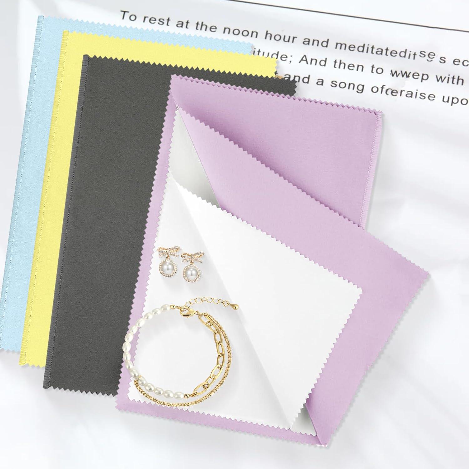 Paño de Pulido de Joyería Femeng 4 Piezas 31.75x25.4 cm