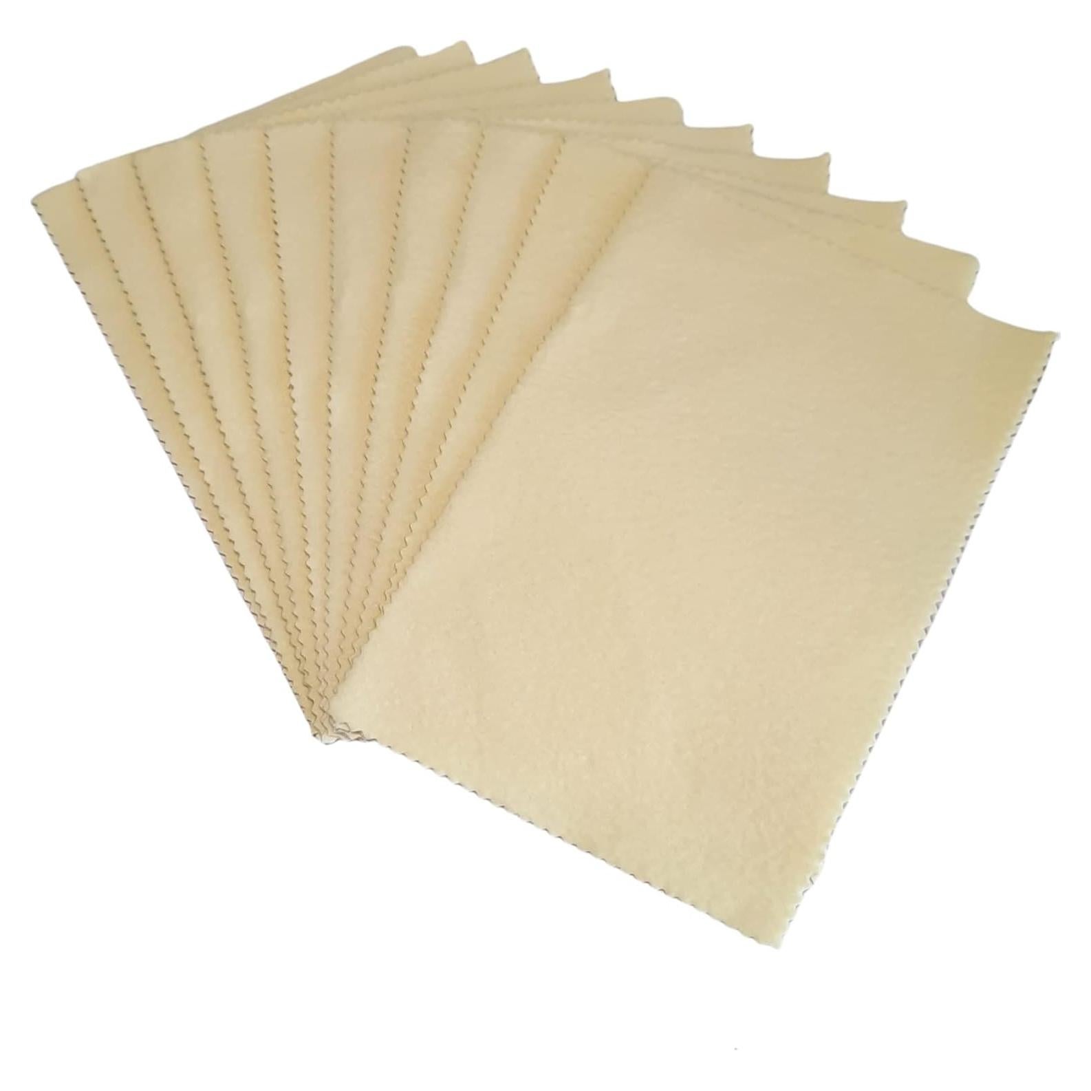 10 Paños de Pulido Sunshine para Joyería de Plata y Oro