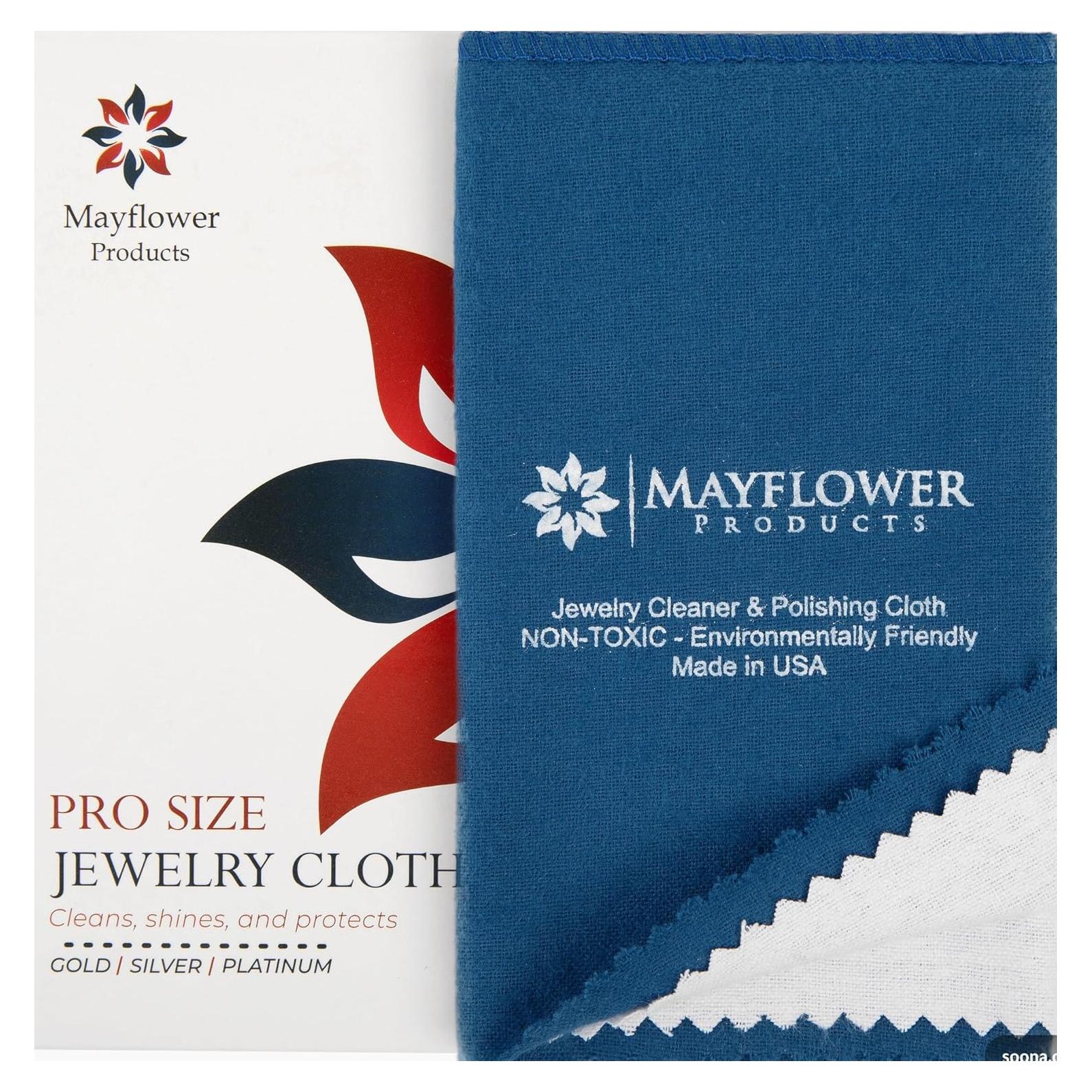 Paño de Pulido Profesional Mayflower para Joyería y Metales