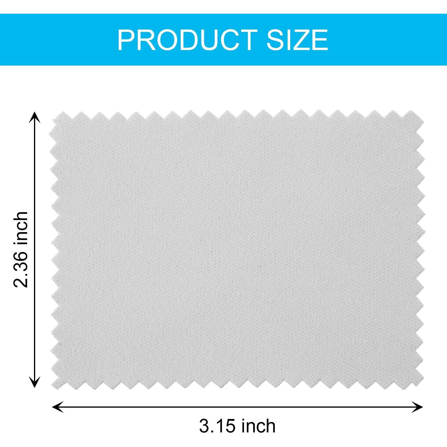 Paños de Pulido de Joyería Tatuo 200 Piezas 6x8 cm Microfibra