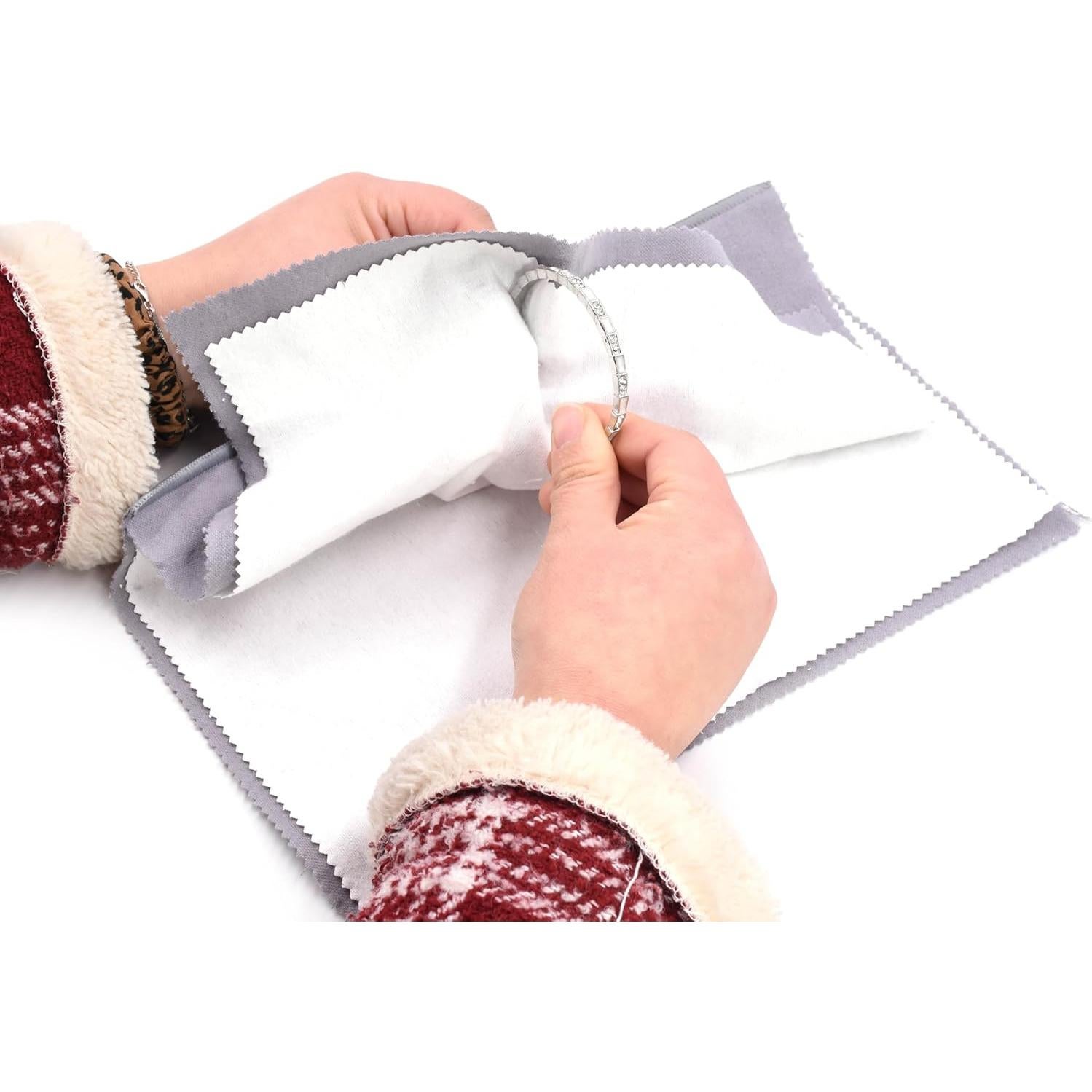 Paño de Limpieza de Joyería JARGOD Algodón 28x36 cm