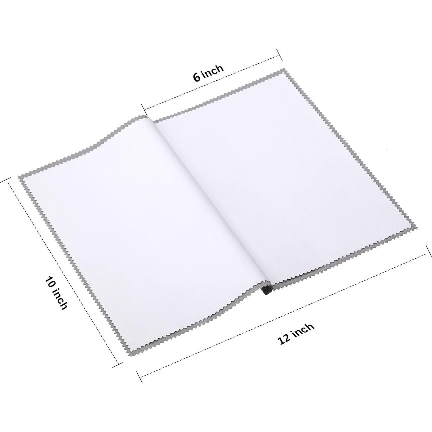 Paños de Limpieza de Joyería Frienda 6 Piezas 30x25 cm