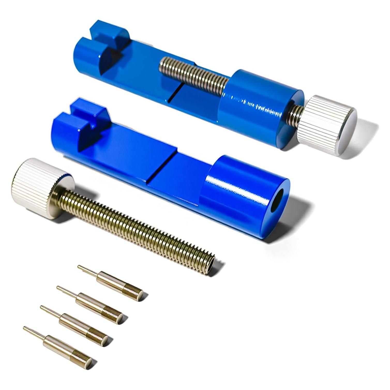Kit de Eliminación de Eslabones de Reloj NJDRWH 3-en-1 Aluminio