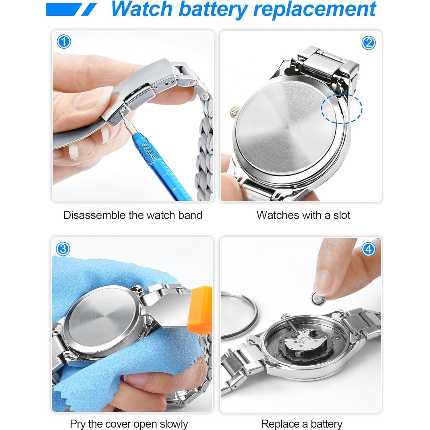 Kit de Herramientas JOREST para Reparación de Relojes - 198g