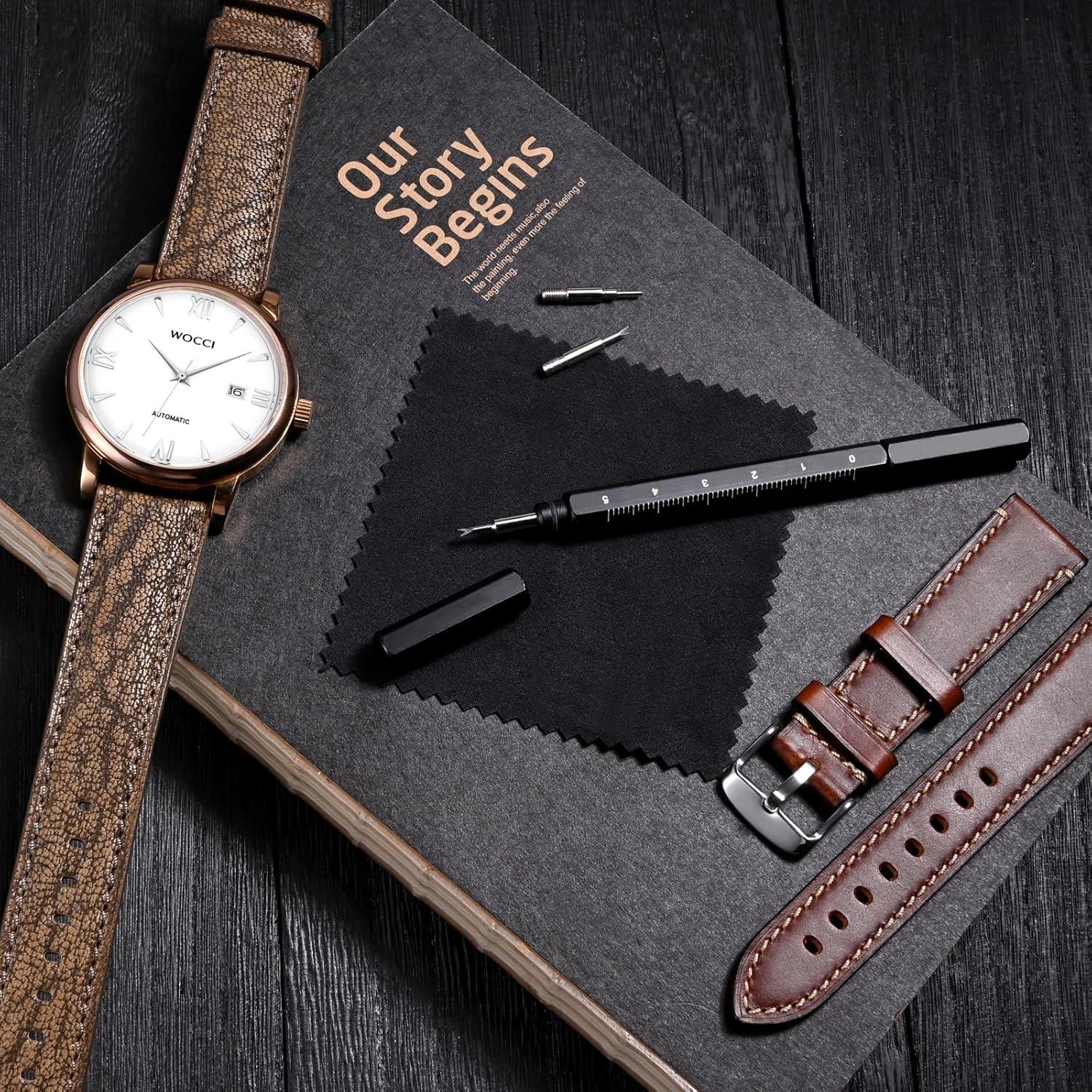 Kit de Herramientas de Reparación WOCCI para Correas de Reloj