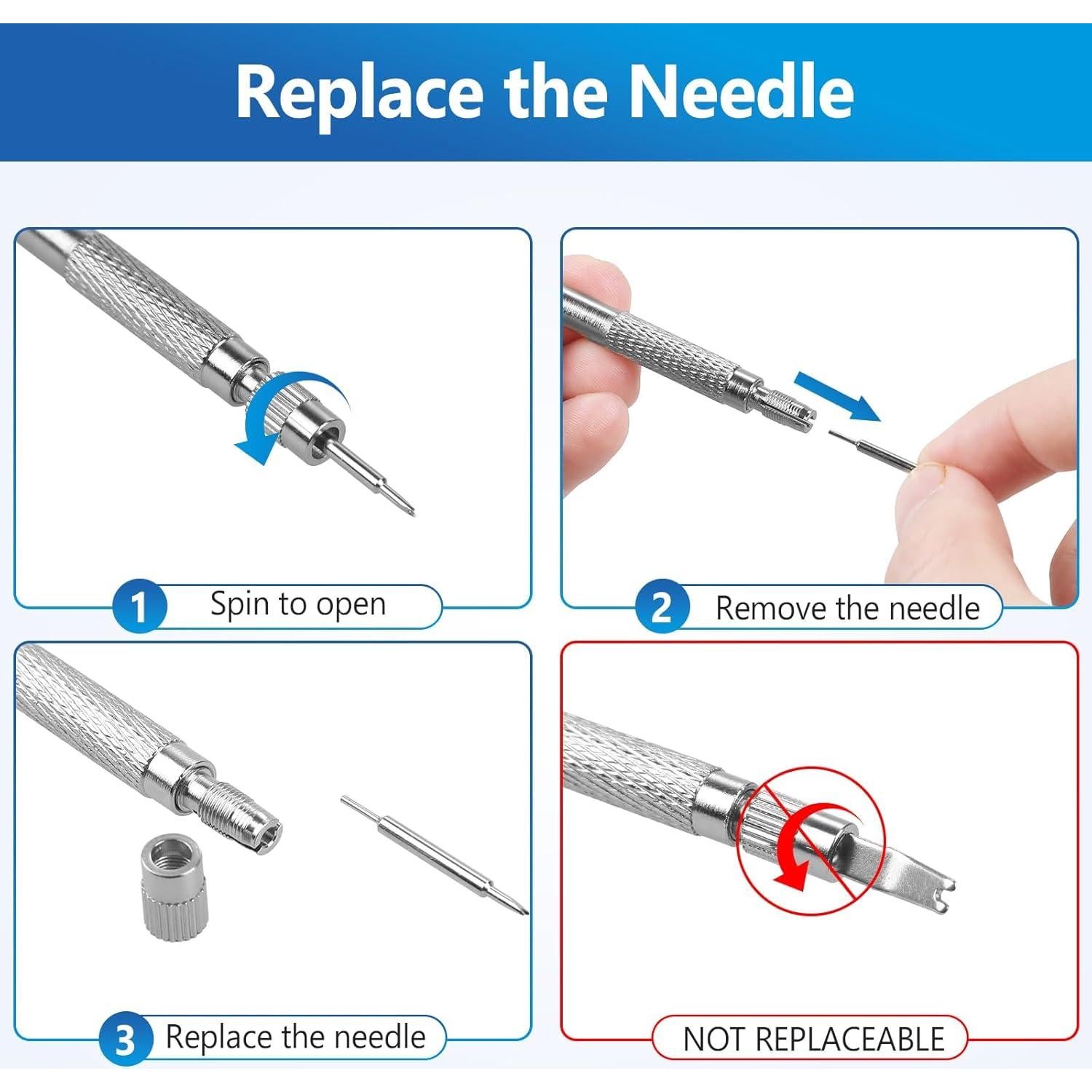 Kit de Herramientas de Barra de Resorte JOREST 56PCS 20-22mm