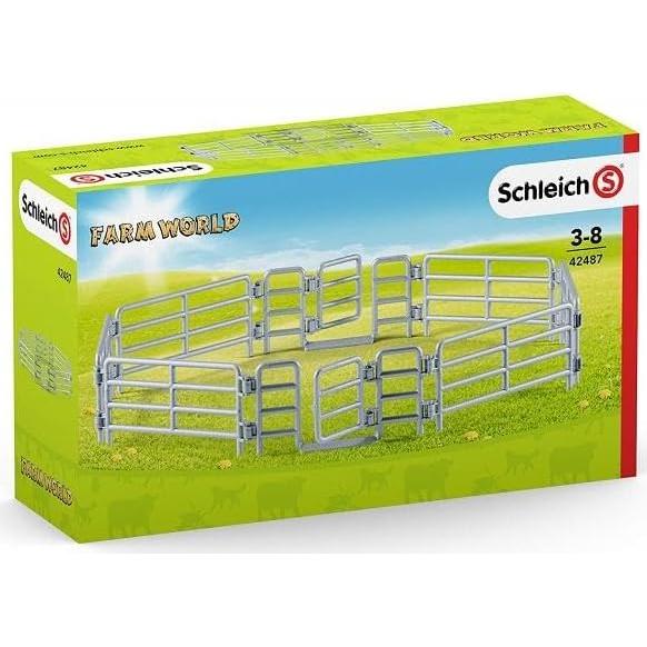 Cerca de Corral Schleich para Niños 3-8 Años, 8 Piezas