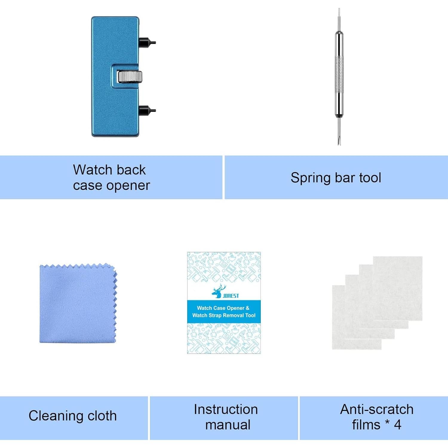 Kit de Reemplazo de Batería de Reloj JOREST con Herramientas