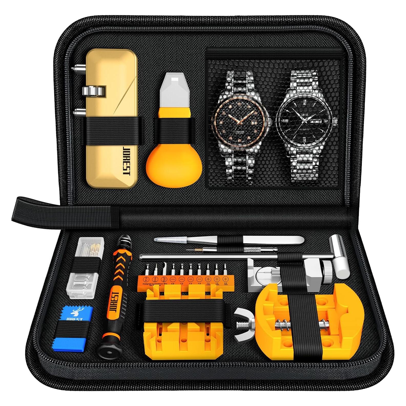 Kit de Herramientas para Relojes JOREST 2024, 12 Piezas