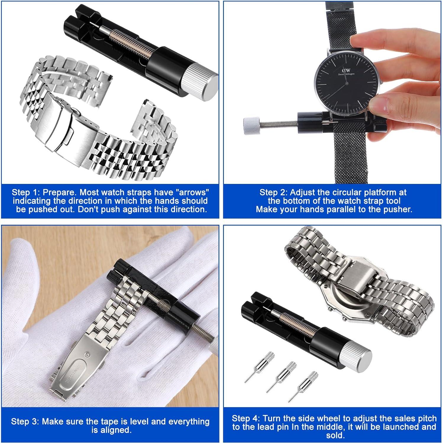 Kit de Herramientas para Quitar Eslabones de Reloj Mabor