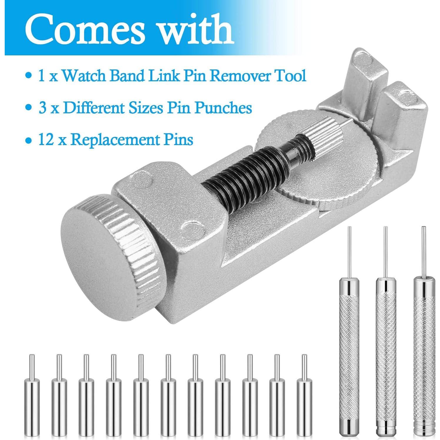 Kit de Herramienta Cridoz para Ajustar Relojes con 12 Pasadores