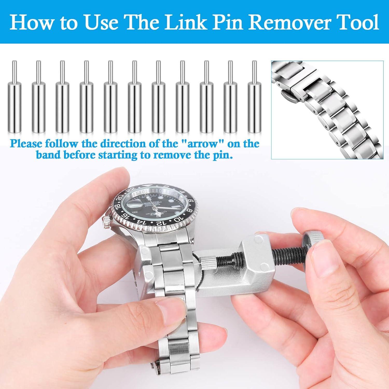 Kit de Herramienta Cridoz para Ajustar Relojes con 12 Pasadores