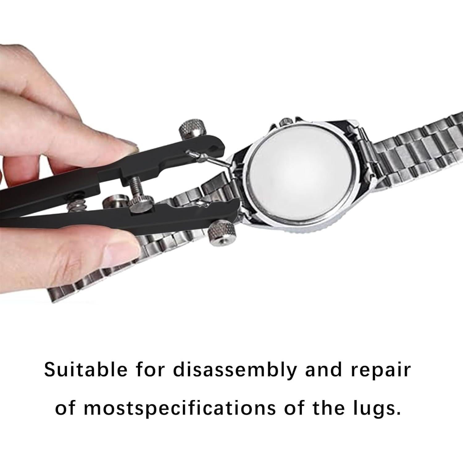 Herramienta de Pinzas para Reloj Flylin con 10 Puntas Ajustables