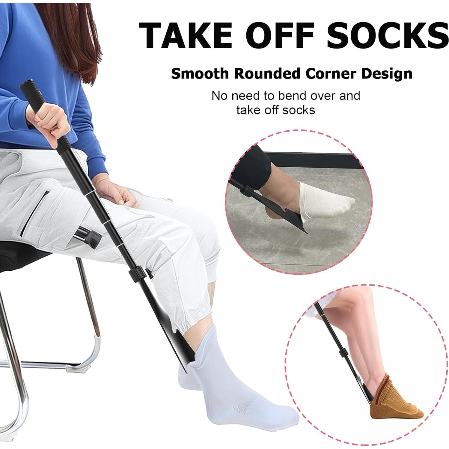 Cuerno de zapato telescópico de metal 93.98 cm para adultos