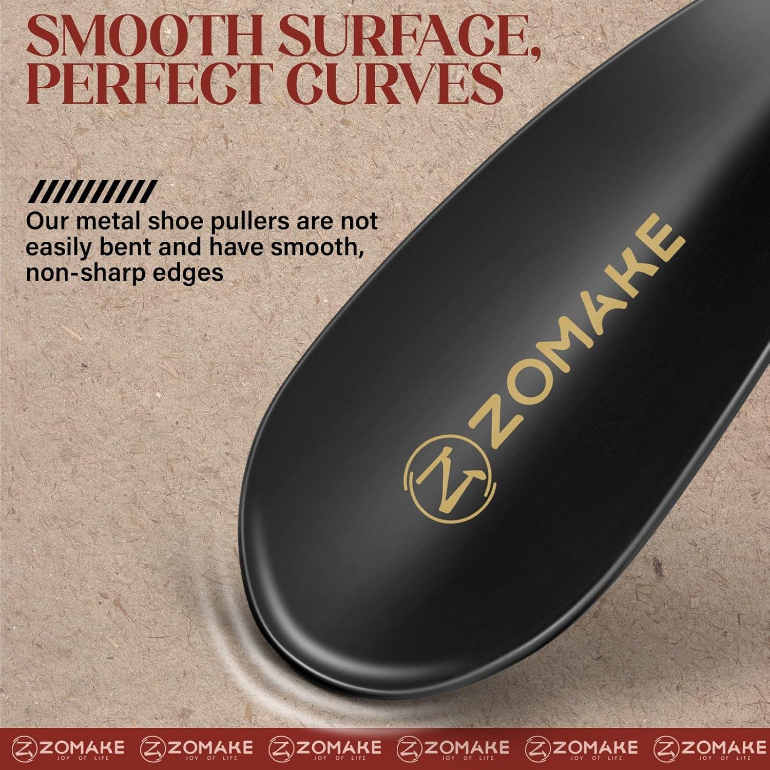 Cuchara de Metal para Calzado ZOMAKE 19.05 cm Viaje Hombres Mujeres