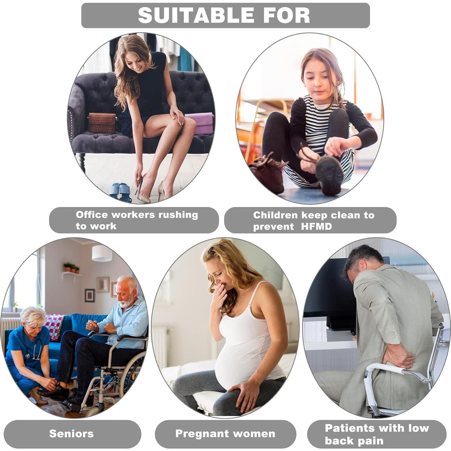 Cuchara de Metal para Calzado ZOMAKE 19.05 cm Viaje Hombres Mujeres