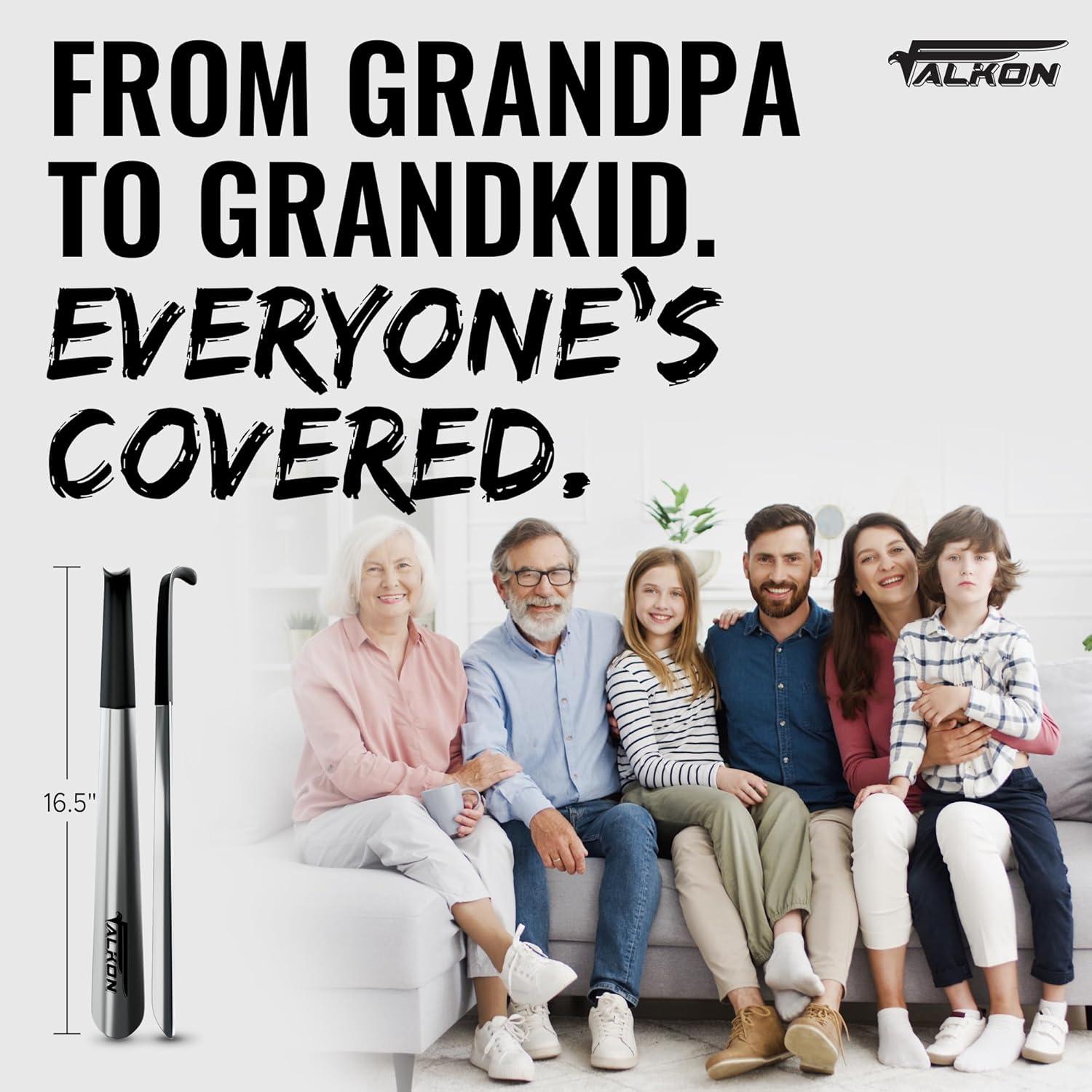 Cuerno de Zapato Falkon Largo 42 cm - Juego de 2 Unidades