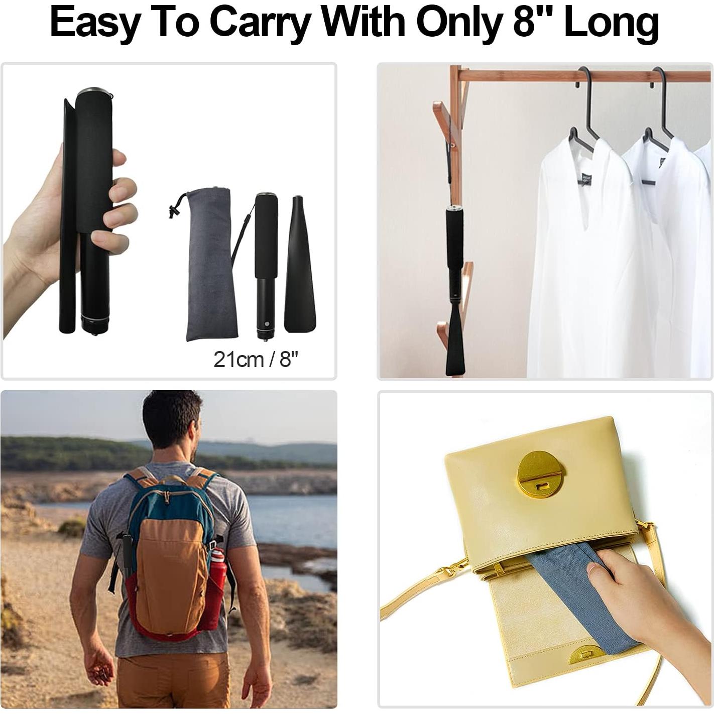 Cuerno de Zapato Telescópico TriPro 38-95 cm Aluminio