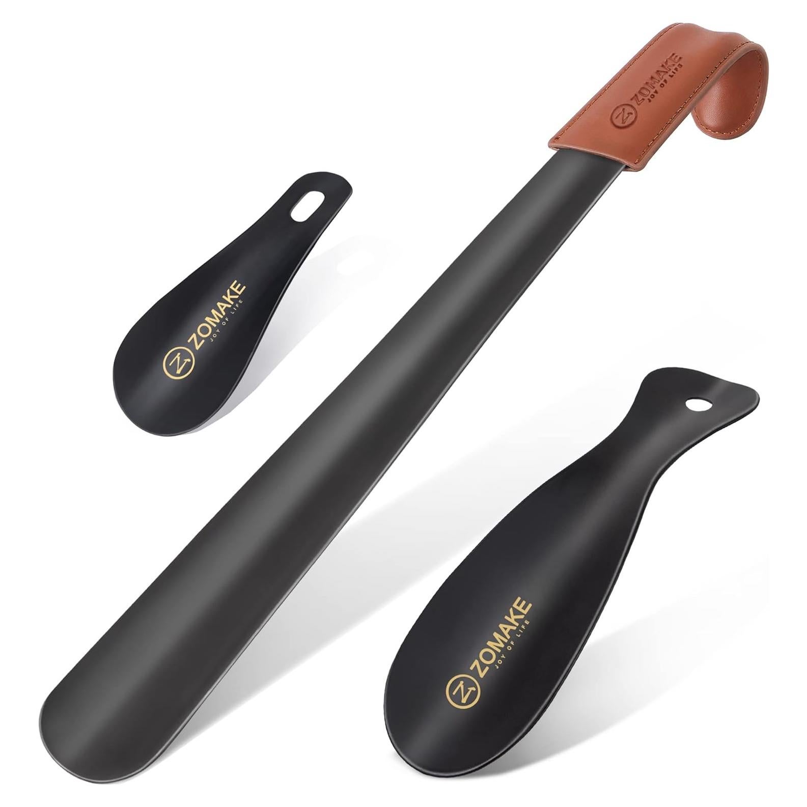 Cuerno de Zapato de Metal ZOMAKE con Mango Largo 42 cm