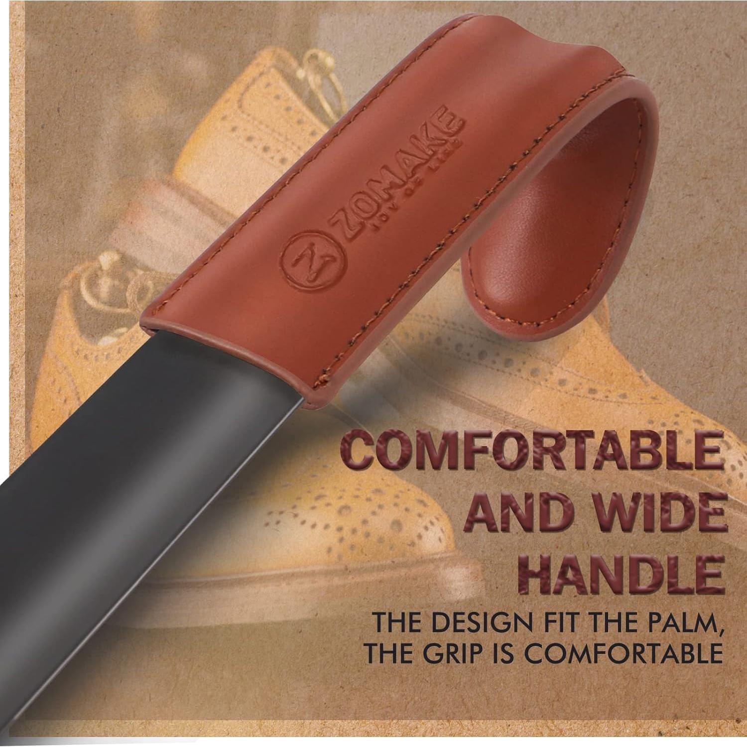 Cuerno de Zapato de Metal ZOMAKE con Mango Largo 42 cm