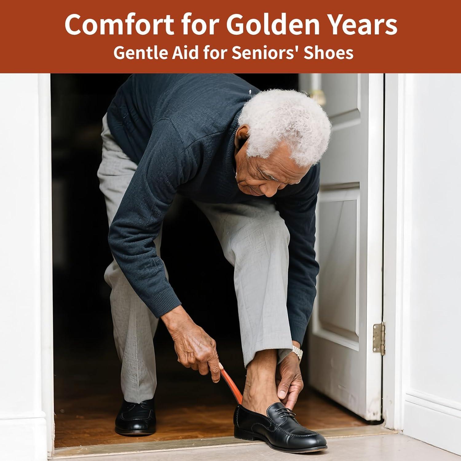 Calzador de Plástico YIZIYAOH 23cm Ultra-Ligero con Agujero