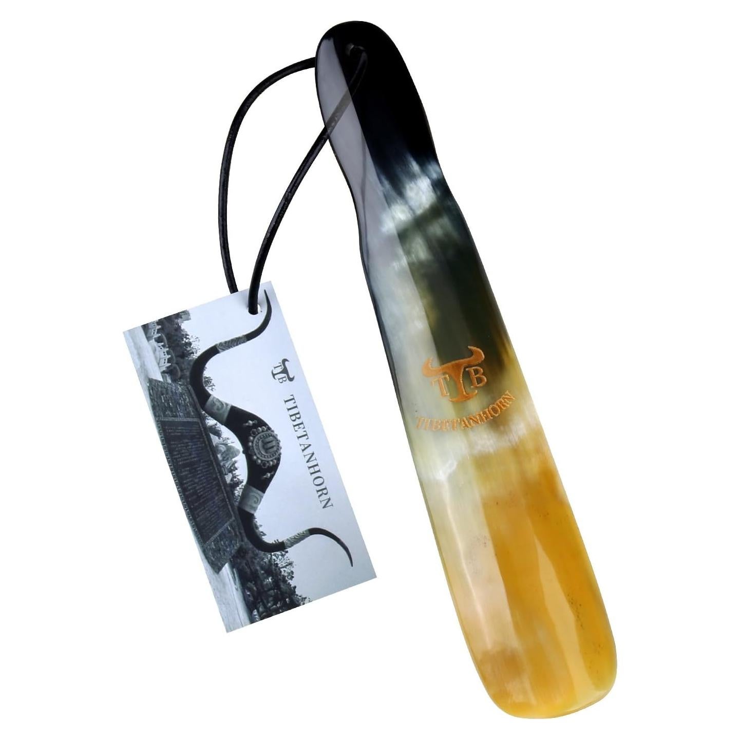 Cuerno de zapato Tibetanhorn natural 22.1-23.9 cm para hombres