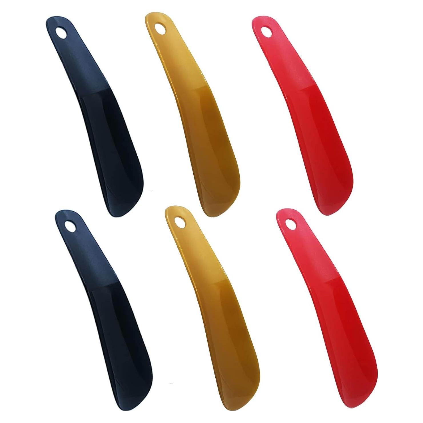 Paquete de 6 cuñas de plástico Mandalahuang 16 cm para zapatos