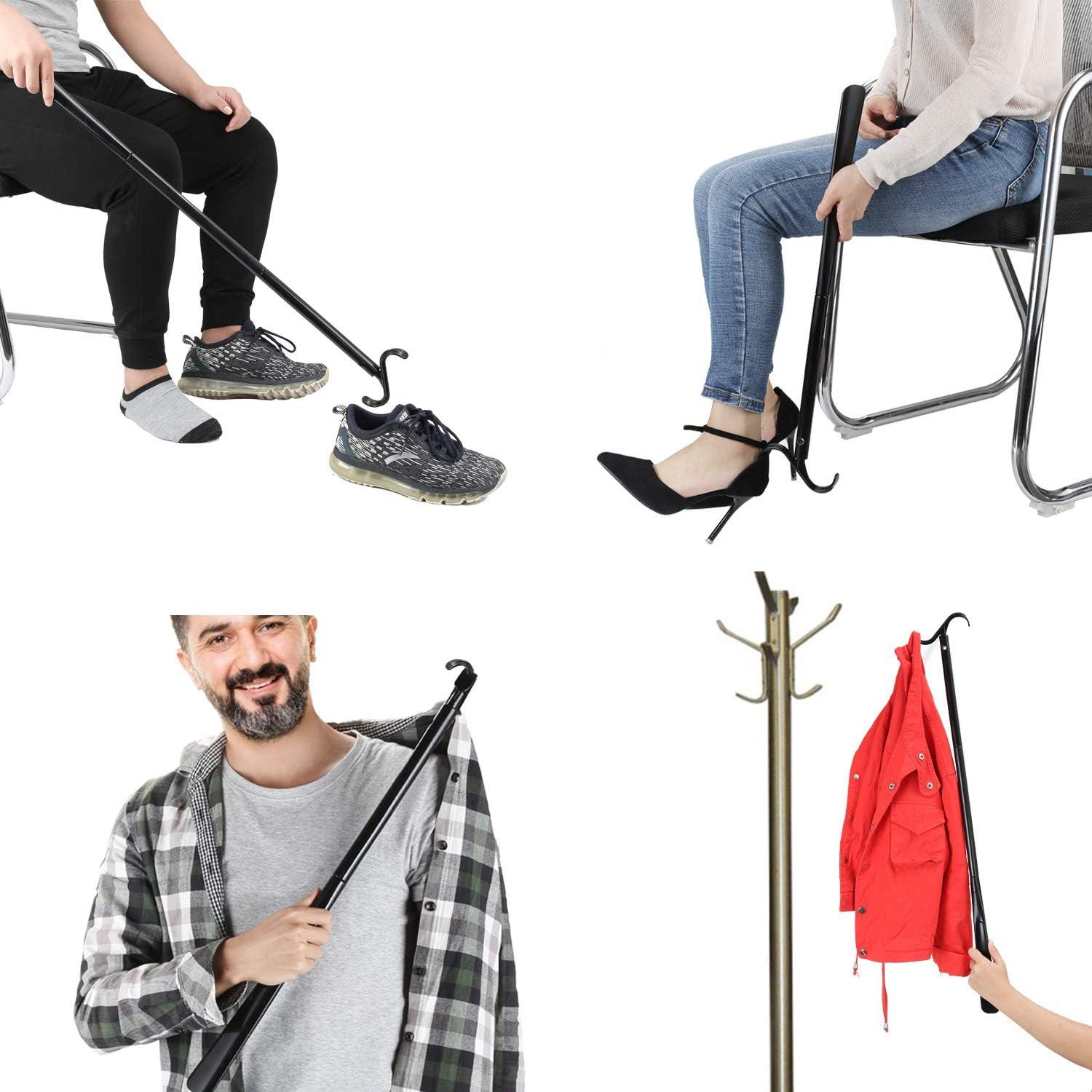Bastón de Vestir Ajustable con Cuchara para Zapatos JJDPARTS 83 cm