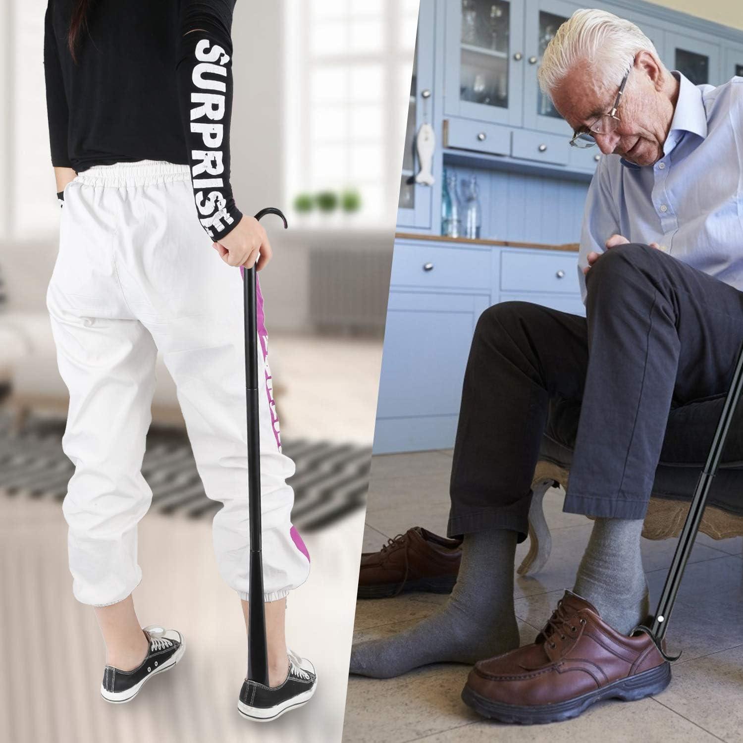 Bastón de Vestir Ajustable con Cuchara para Zapatos JJDPARTS 83 cm