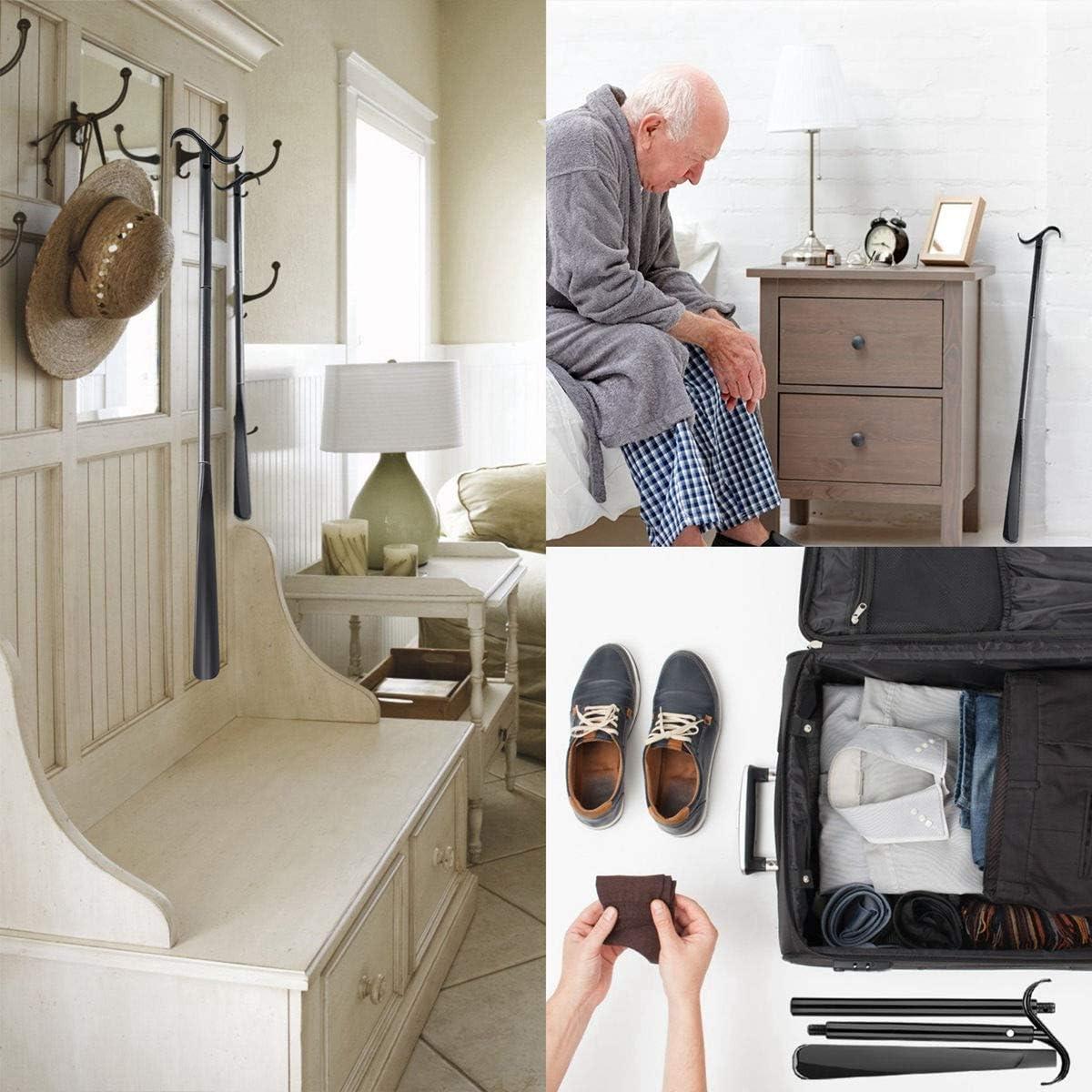 Bastón de Vestir Ajustable con Cuchara para Zapatos JJDPARTS 83 cm