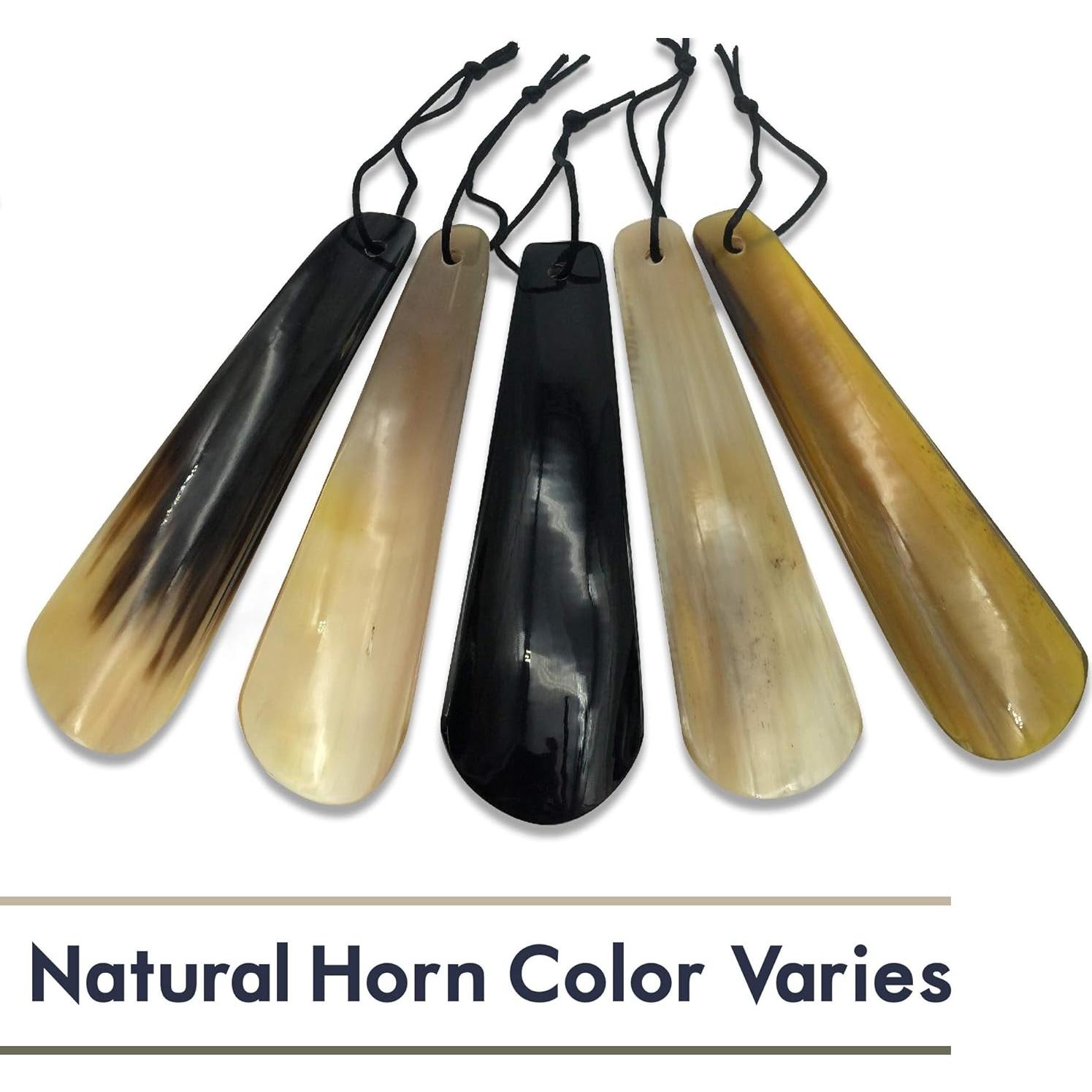 Lucky Franc's Cuerno de Zapato Real para Hombre 18.4 cm