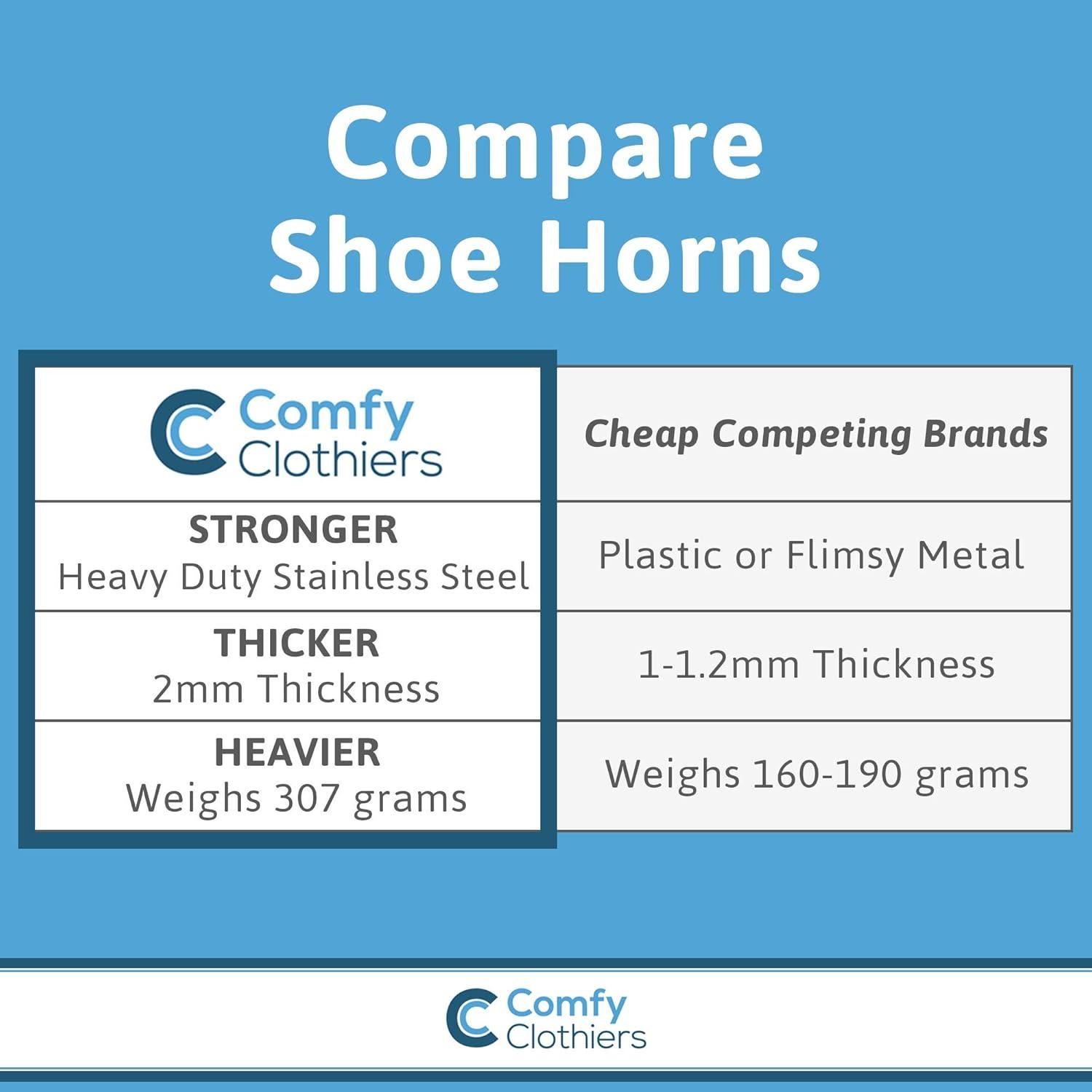 Cuerno de Zapato Comfy Clothiers Acero Inoxidable 58 cm