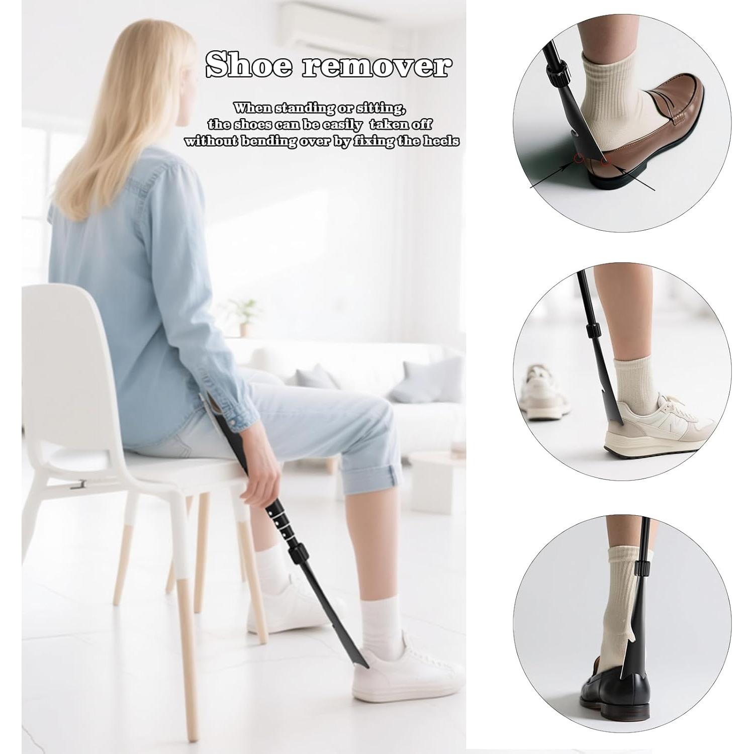 Calzador Telescópico JJDPARTS 42.9-95.2 cm con Gancho