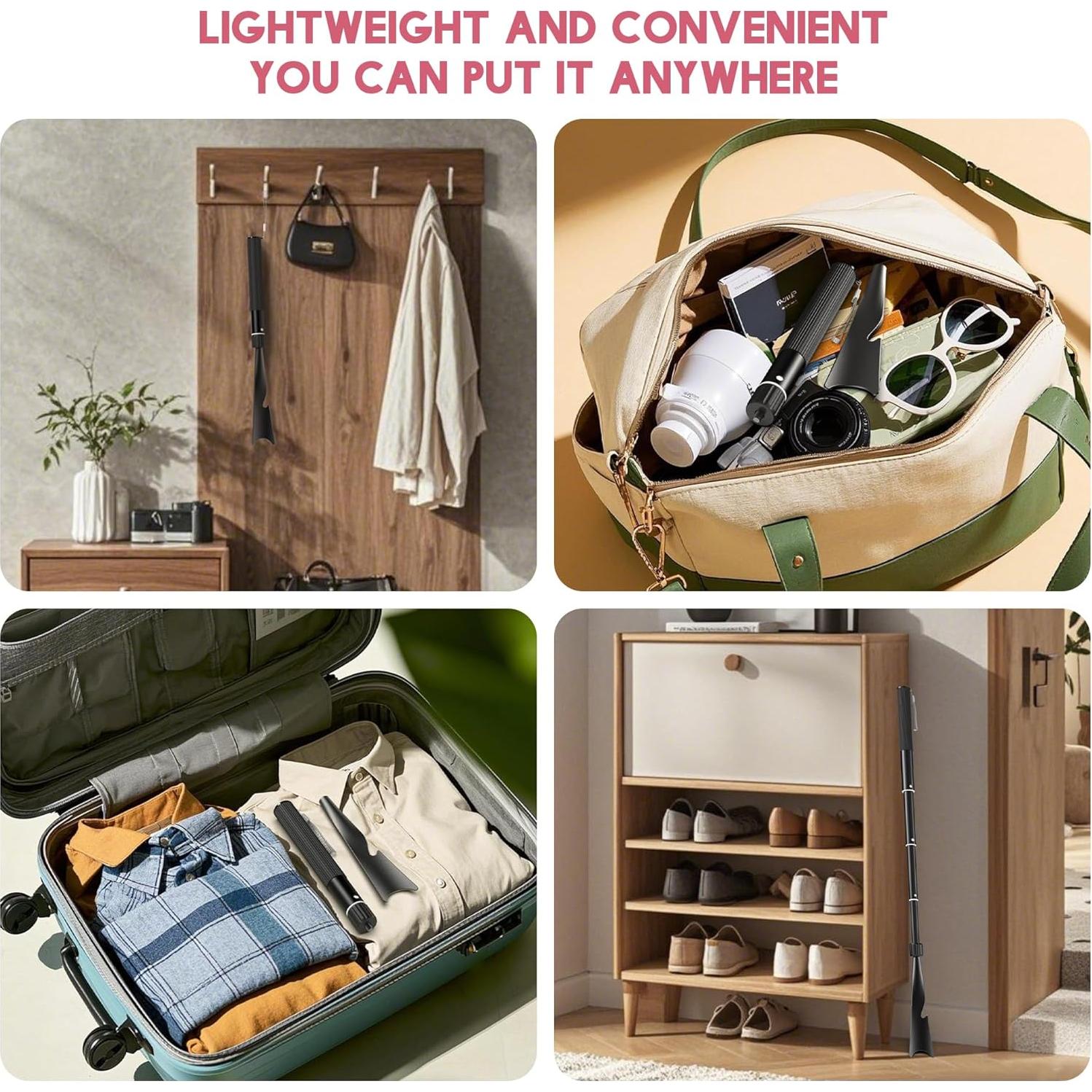 Calzador Telescópico JJDPARTS 42.9-95.2 cm con Gancho