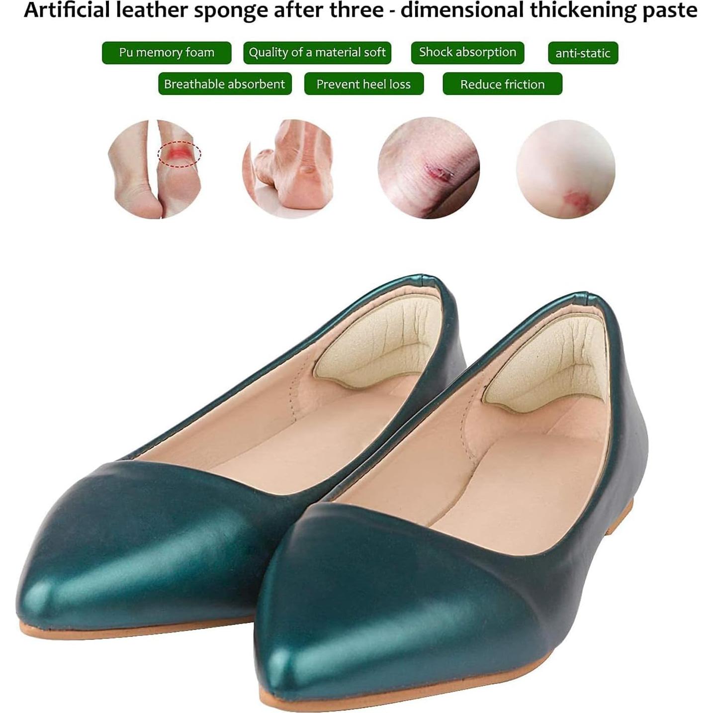 Protectores de Talón MATIE FIX - 4 Pares Cojines Ajustables