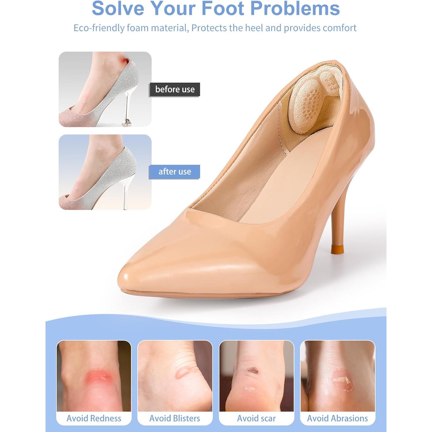 Almohadillas para Talones EIRMAT - 5 Pares Antideslizantes