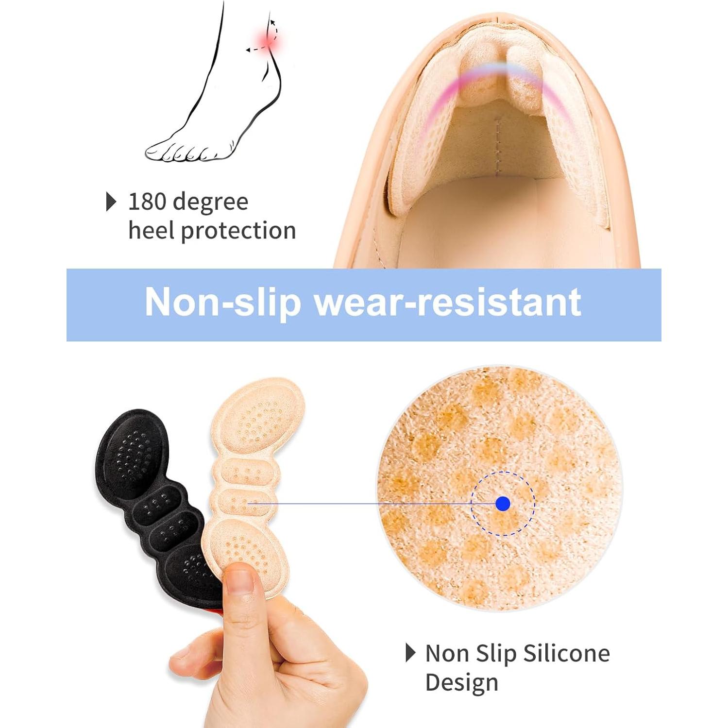 Almohadillas para Talones EIRMAT - 5 Pares Antideslizantes